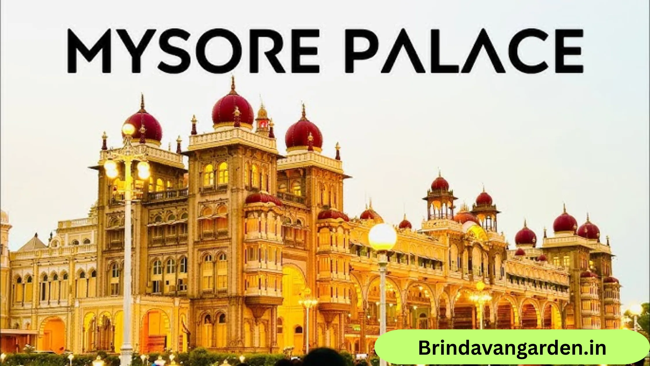 mysore palace tickets