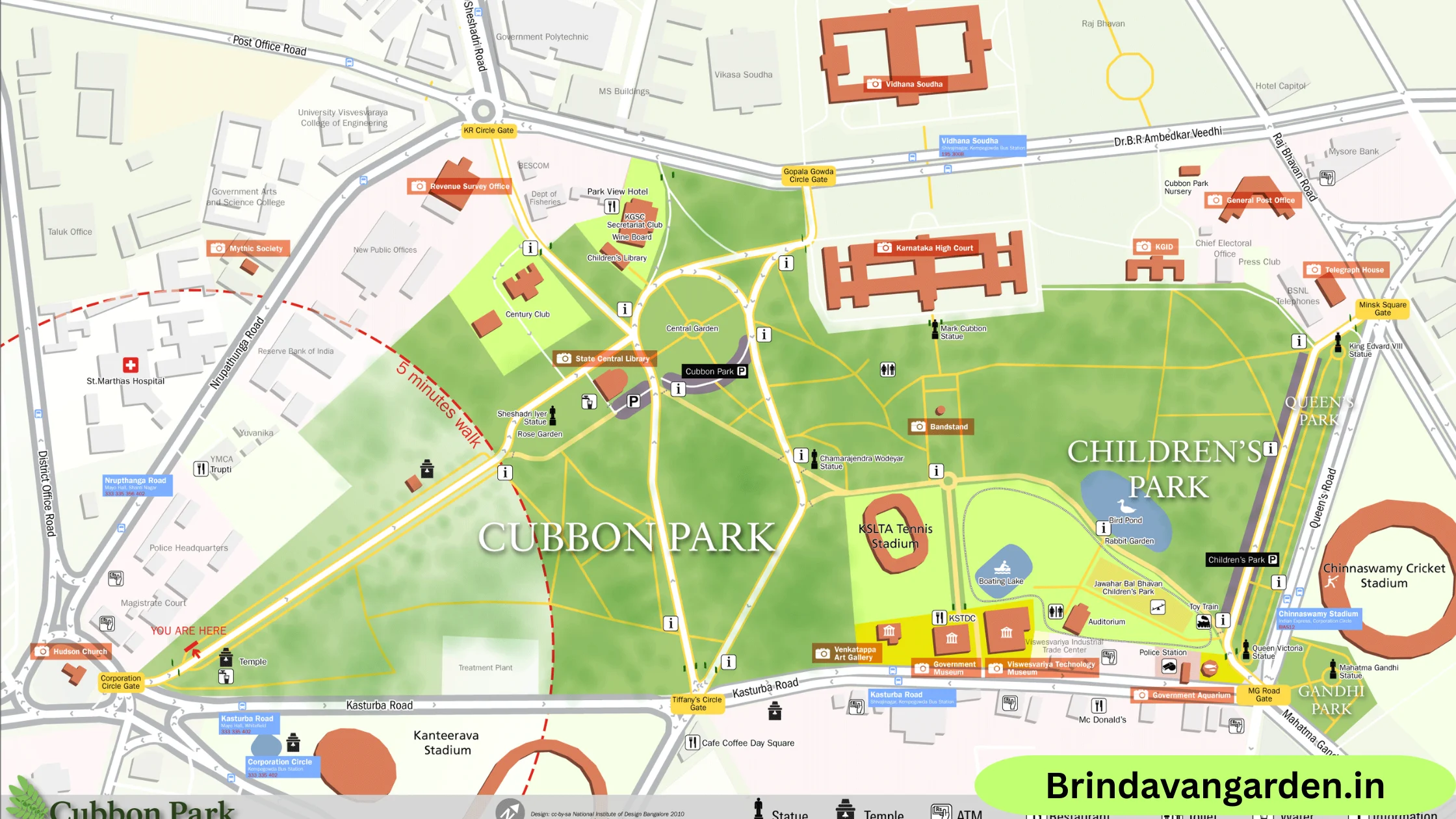 cubbon park flower show location